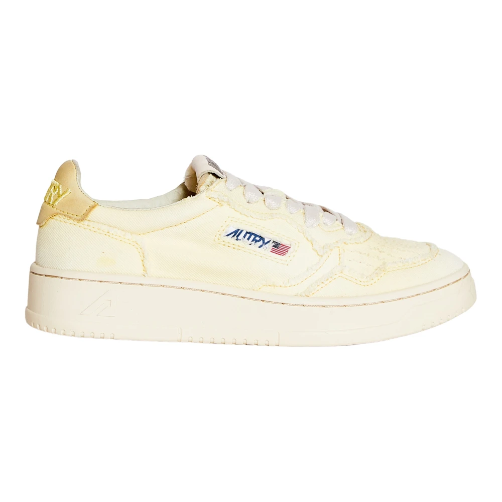 Autry Sneakers Yellow, Dam