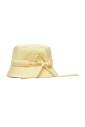 chapeau-jaune-en-coton