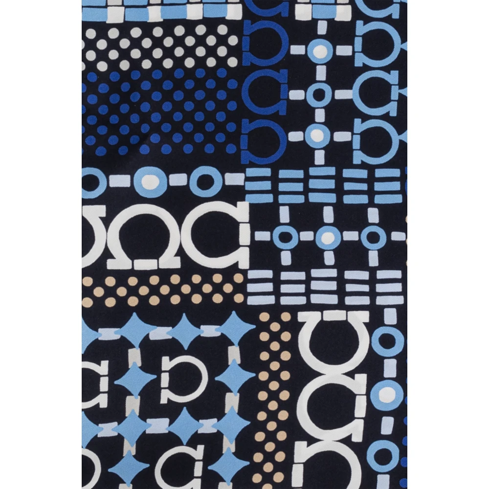 Salvatore Ferragamo Sjaal met print Multicolor Dames