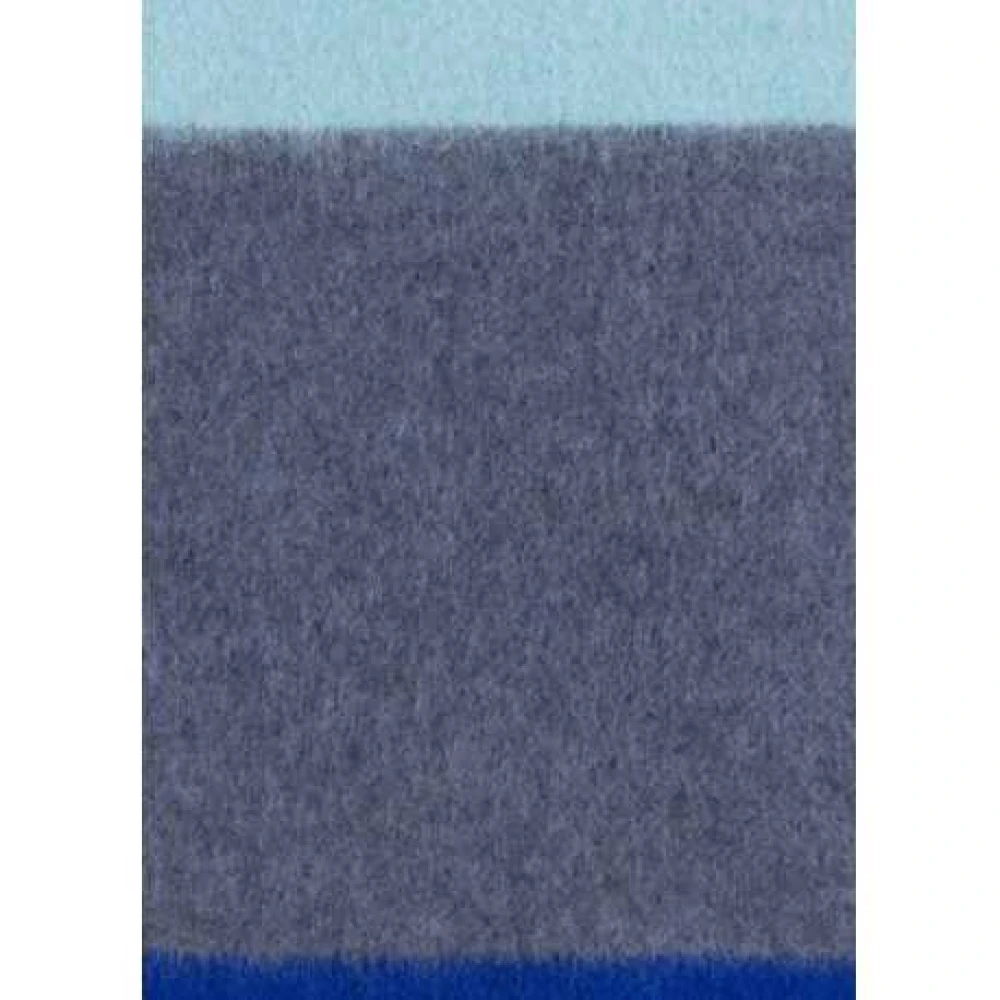 Paul Smith Graad Blauwe Dikke Sjaal Unisex Multicolor Unisex