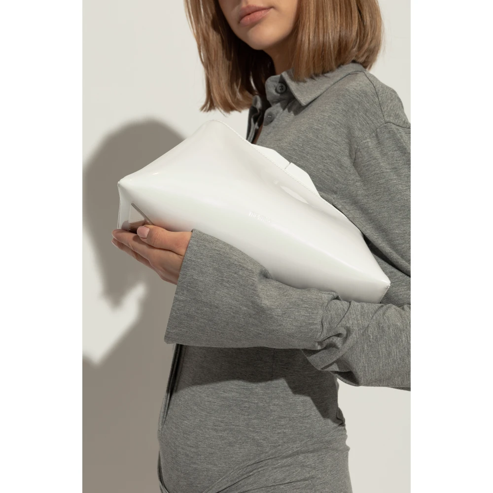 The Attico Clutch `8.30 PM` White Dames