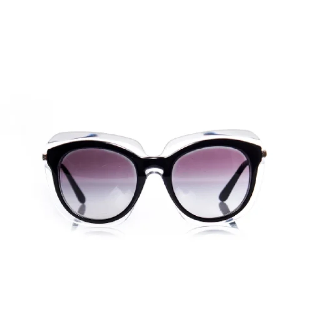 Dolce & Gabbana Pre-owned Plastic sunglasses Black Dames