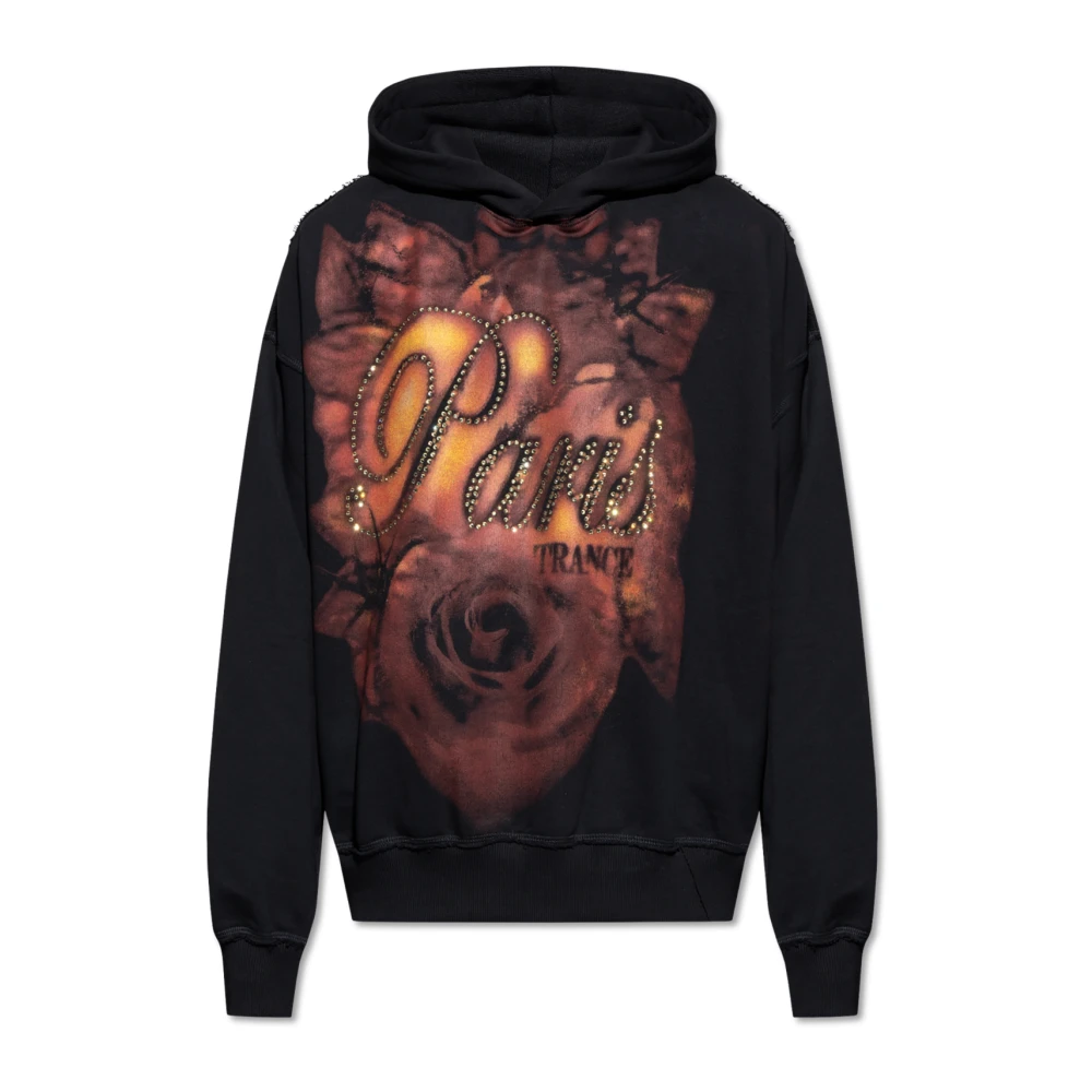 Misbhv Gedrukte sweatshirt Black Heren