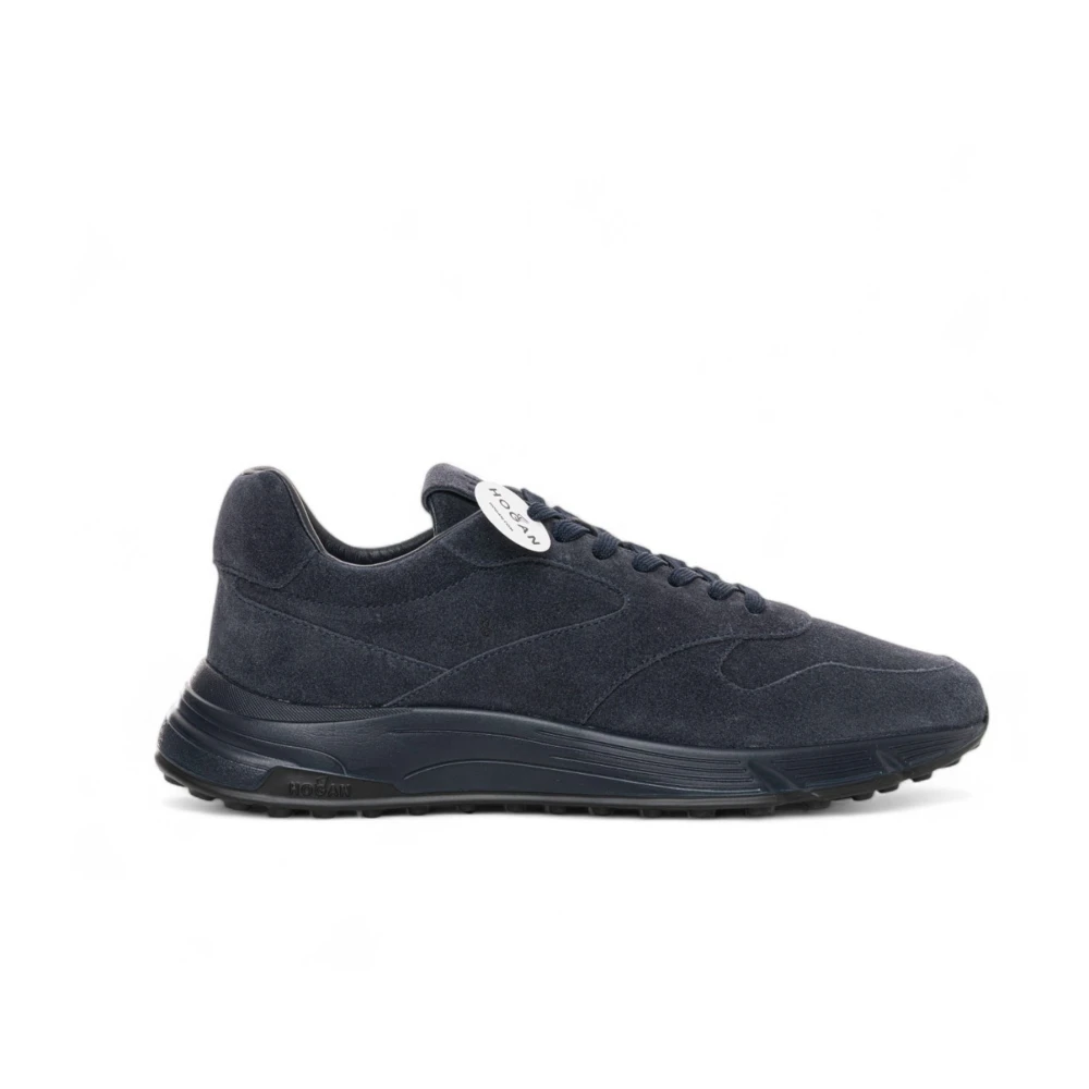 Hogan Hyperlight Suede Sneaker Heren Schoenen Blauw