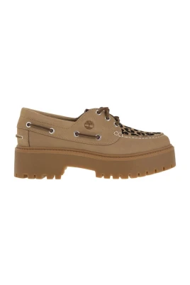 Stone Street Platform Boat Shoe