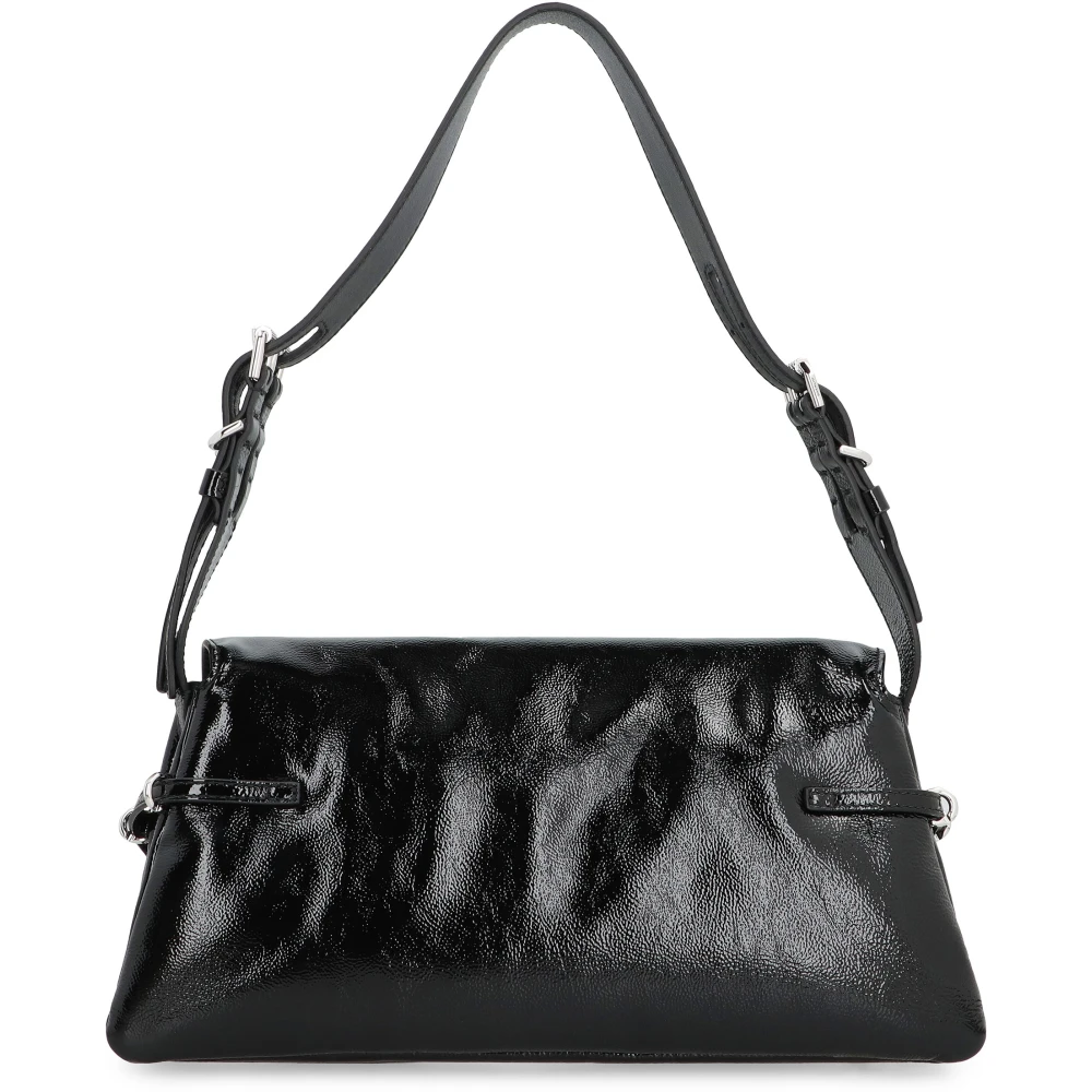 Givenchy Chique leren schoudertas met gespen Black Dames