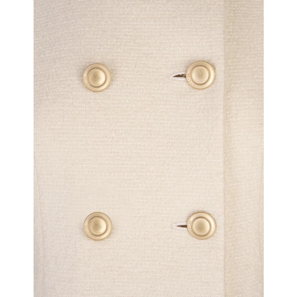Kiton Luxe Witte Kasjmier Zijden Vest White Dames