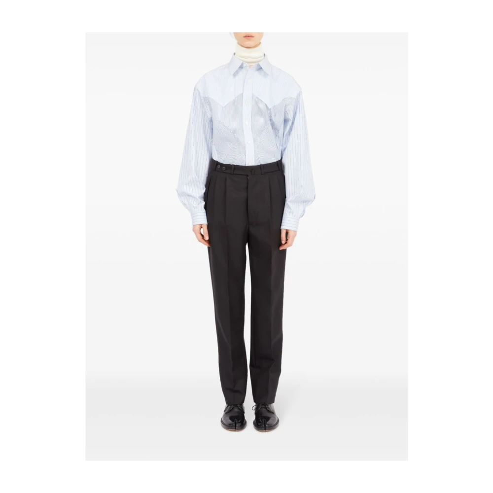 Maison Margiela Zwarte Broek Black Dames