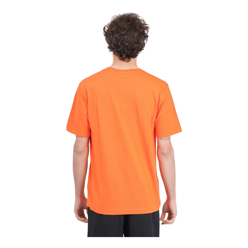 adidas Originals Oranje en wit Adicolor Trefoil T-shirt Orange Heren