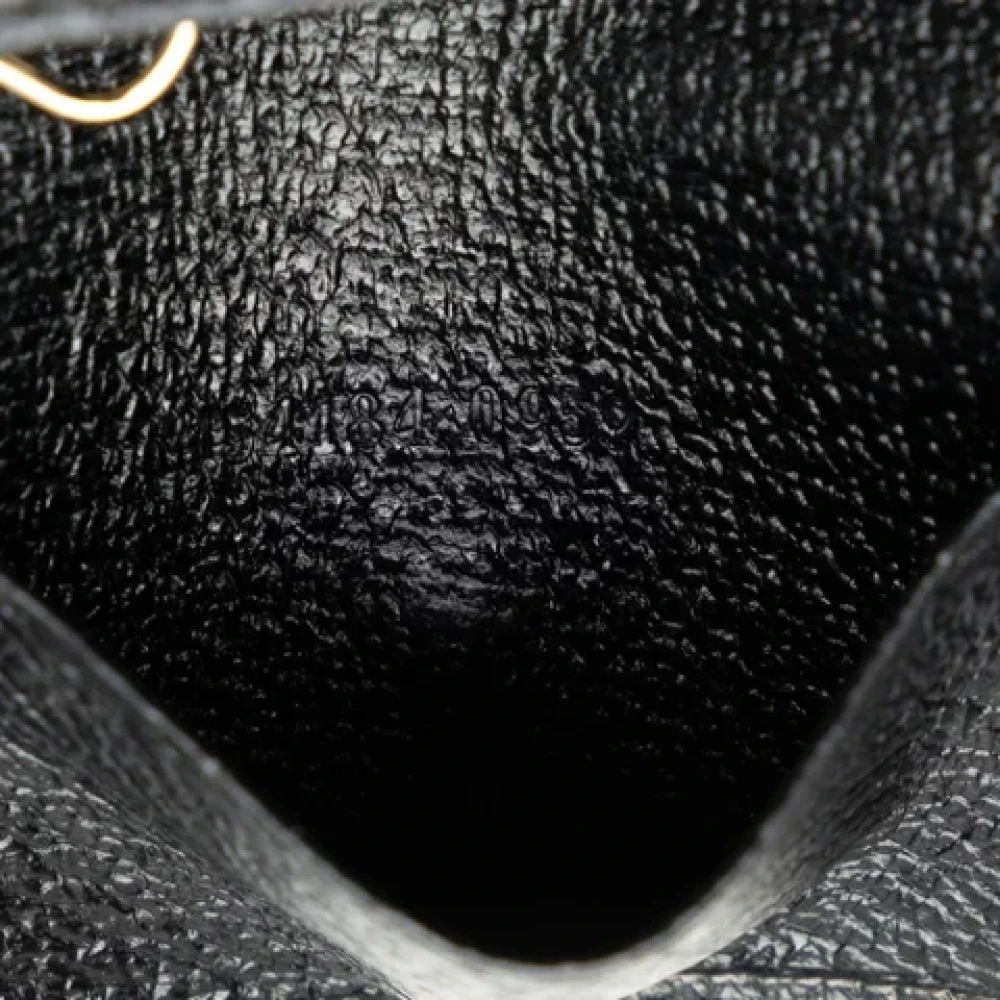 Gucci Vintage Pre-owned Canvas wallets Black Dames