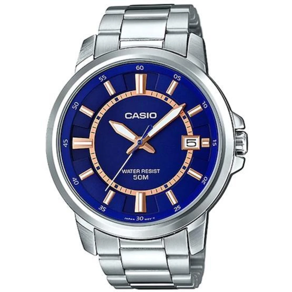 Casio Watch Mtp-E130D-2A Grå Herr