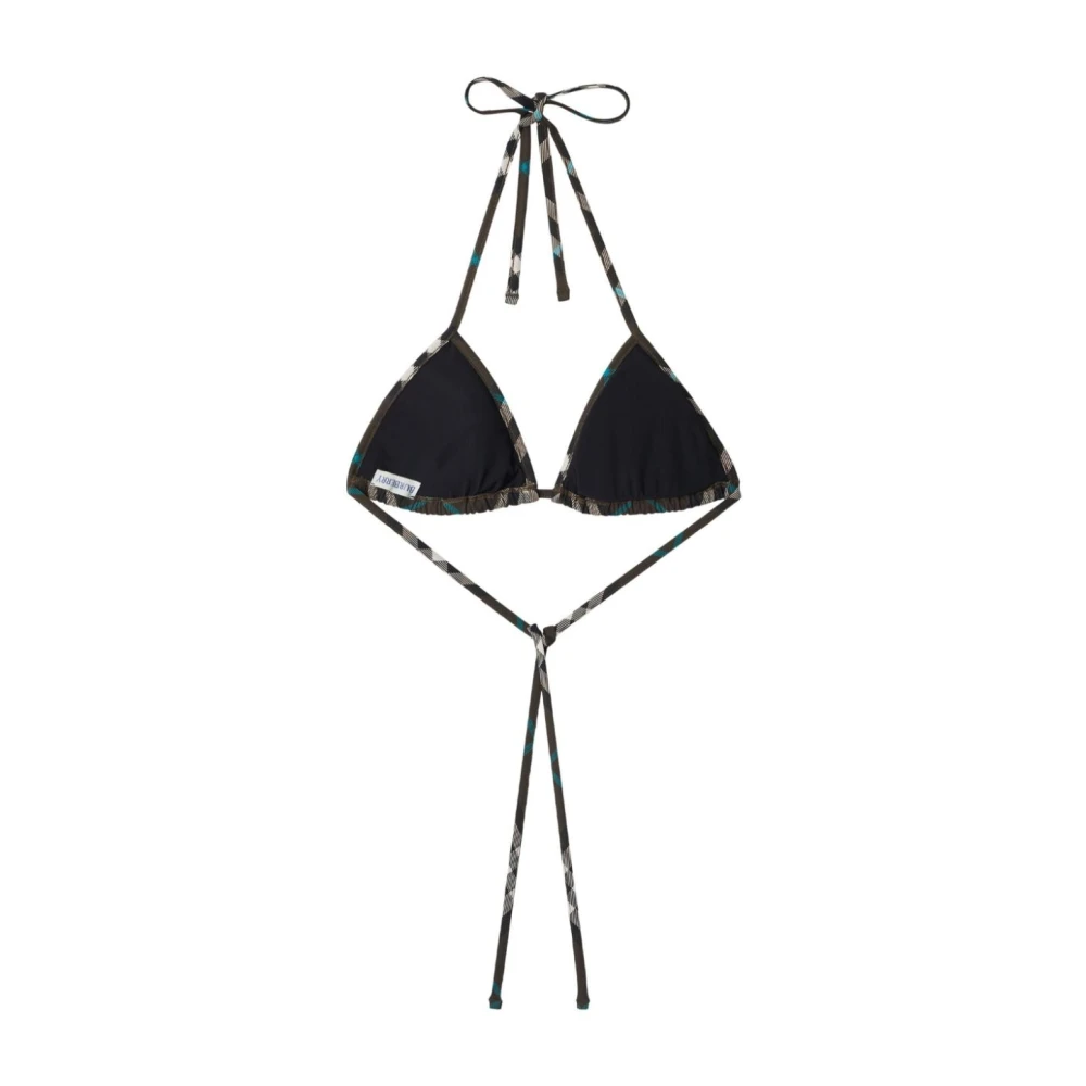 Burberry Groene Zee Kleding Driehoekige Cup Halternek Green Dames
