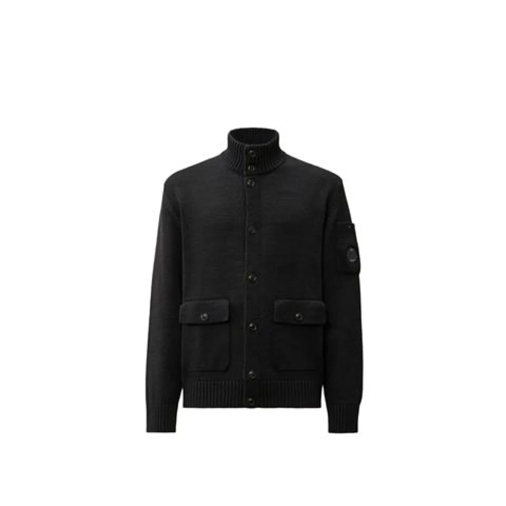 C.P. Company Stijlvolle Jas Collectie Black Heren