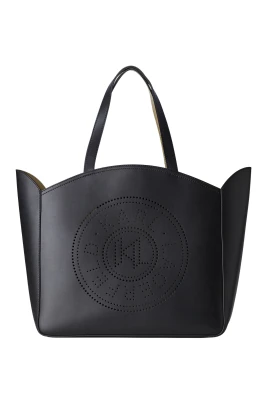 Tote Large K/Circle Perforated