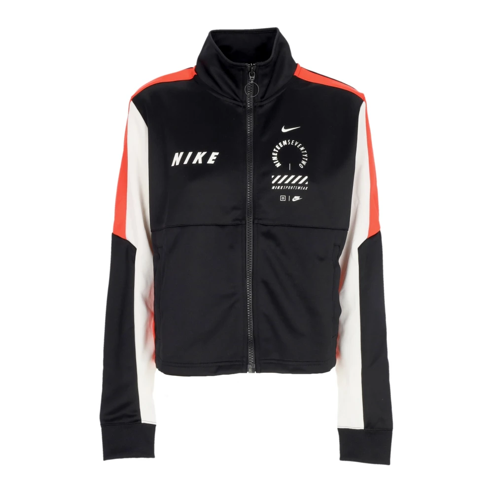 Nike Sporty Short Suit Jacket met Track Top Multicolor Dames