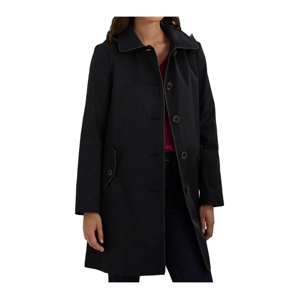 Ralph Lauren Enkelrijige Jas Blue Dames