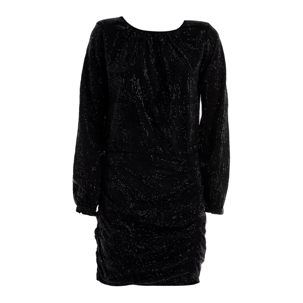 Diesel Korte jurk met bling-details Black Dames
