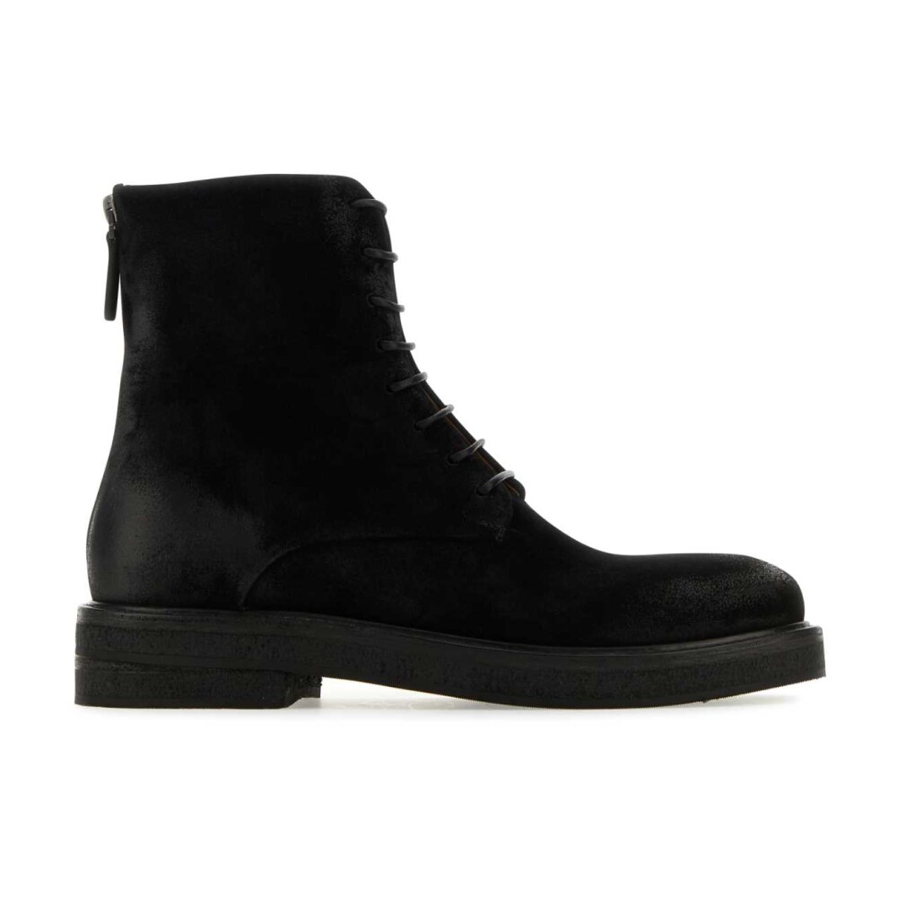 Botines negros best sale de ante