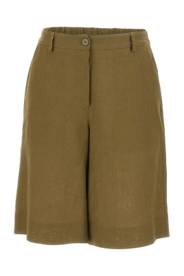 Linen Bermuda Shorts