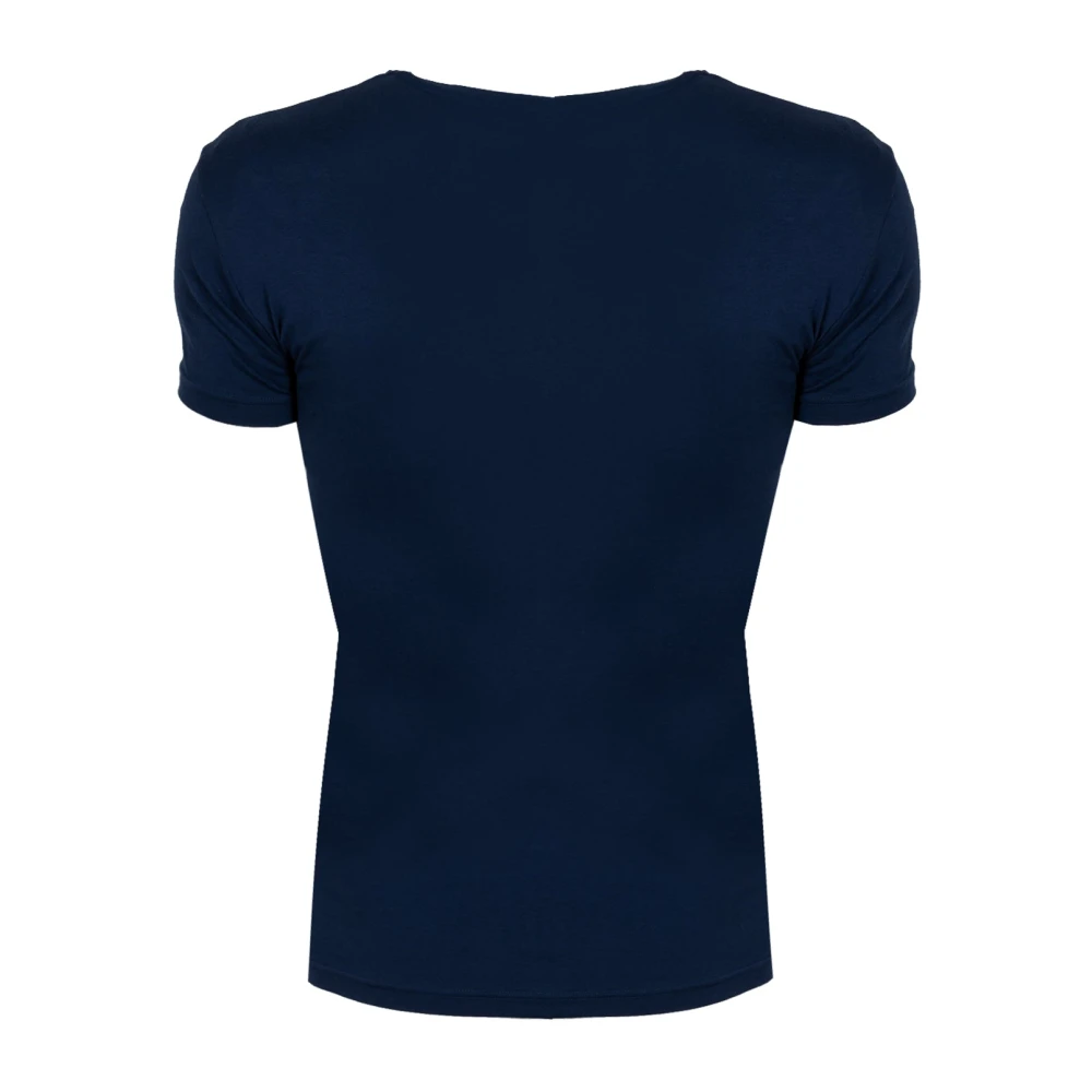 Emporio Armani T-Shirts Blue Heren