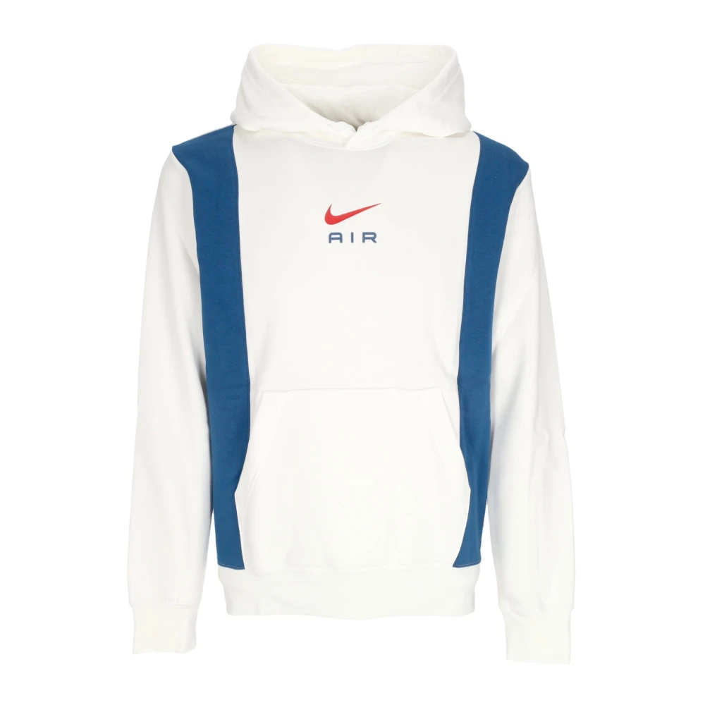 Nike Sportswear Air Pullover Fleece Hoodie White Heren