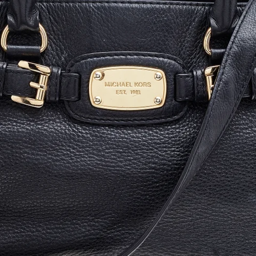 Michael Kors Pre-owned Leather shoulder-bags Black Dames
