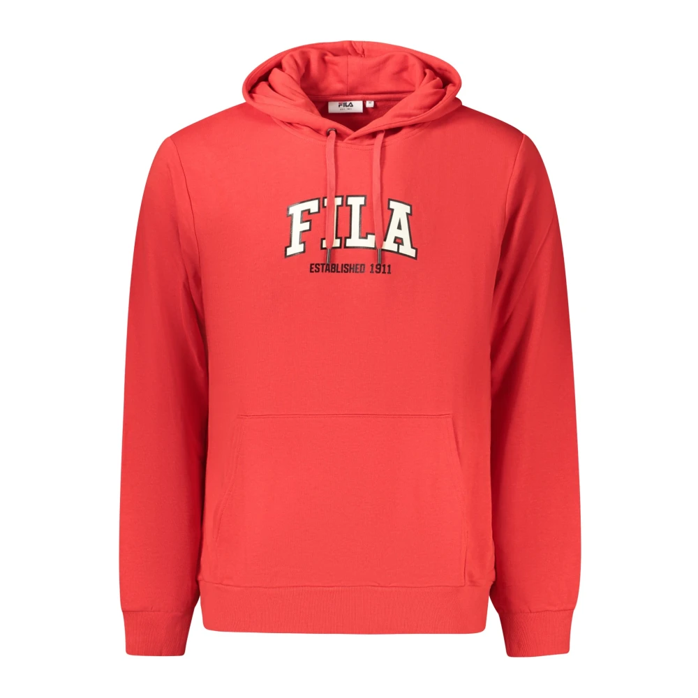 Fila Men's Red Hoodies, M, Rifredi Hoodie