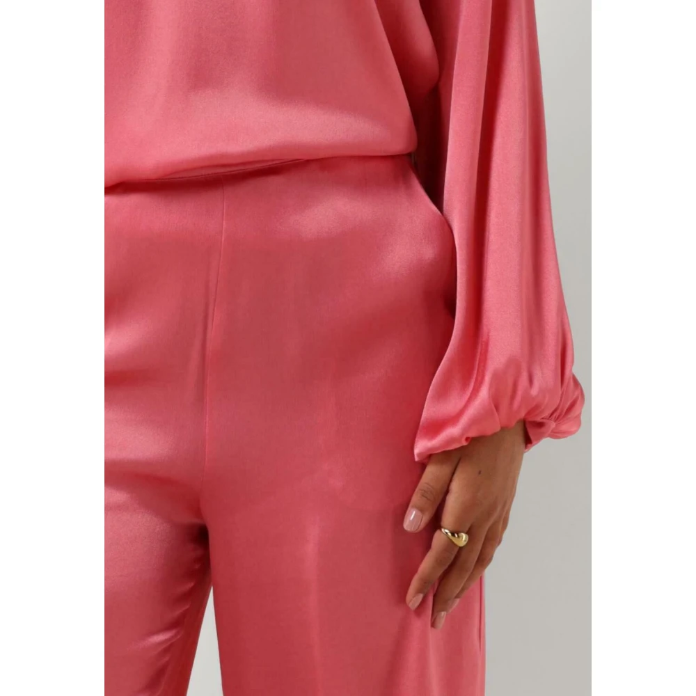 Semicouture Roze Emmerson Trousers Damesbroek Pink Dames