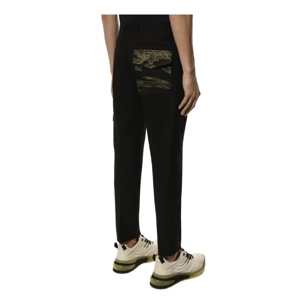 Dolce & Gabbana Heren Chino Broek met Zakken Black Heren