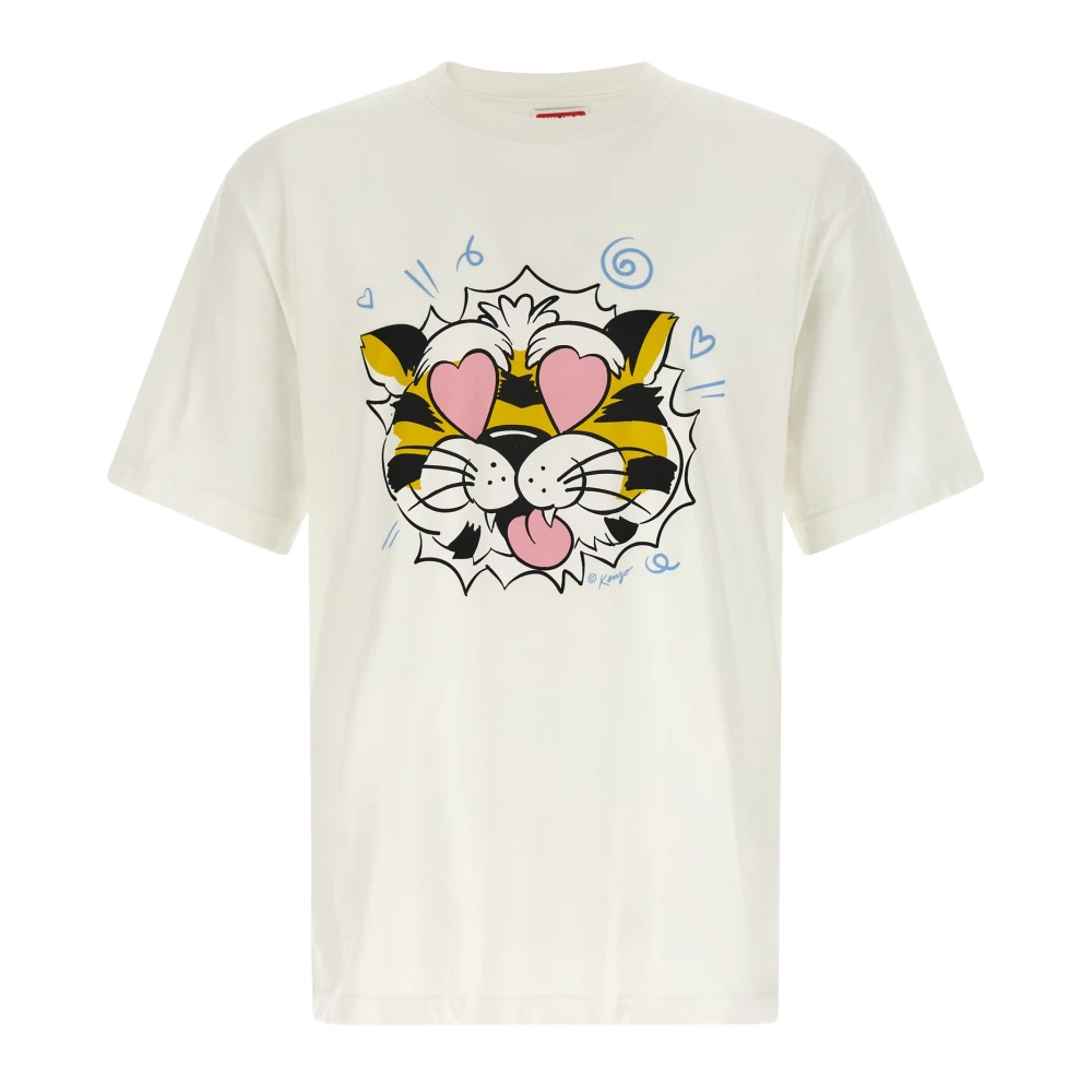 Kenzo Uomo Bianco Top, S, New,