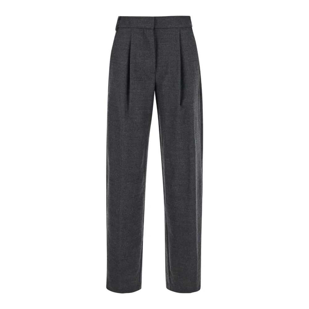 Semicouture Grijze Pincetbroek Gray Dames