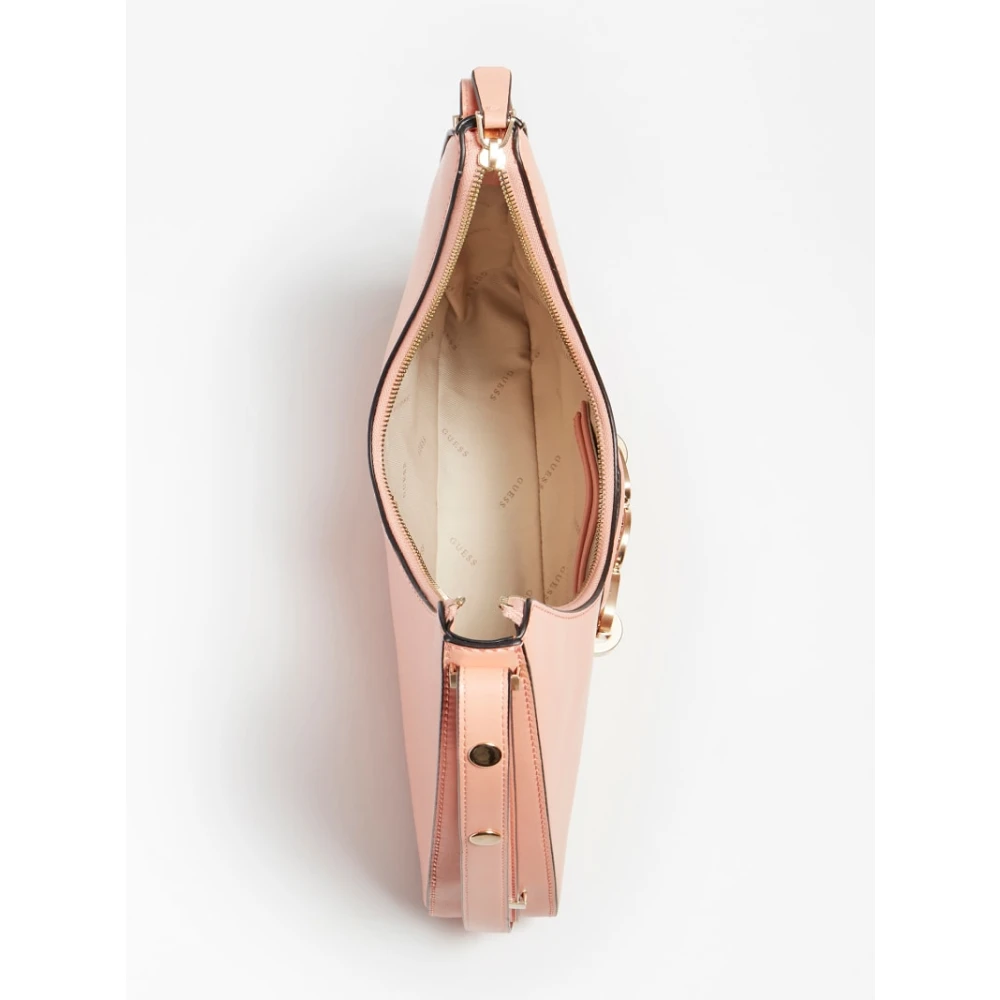 Guess Hobo Coral Handtas Pink Dames