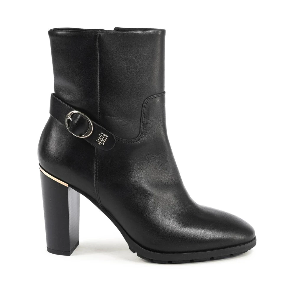Tommy Hilfiger Women's Black Fw0fw06768bds Heeled Boots