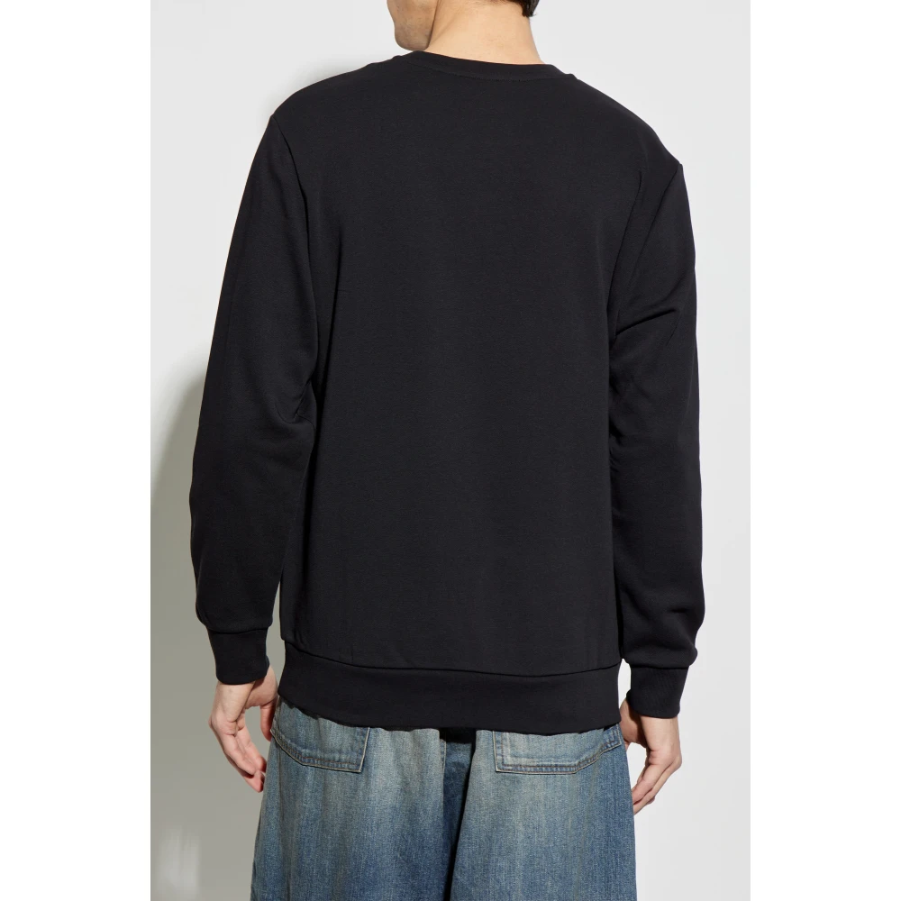 Iceberg Sweatshirt met logo Black Heren