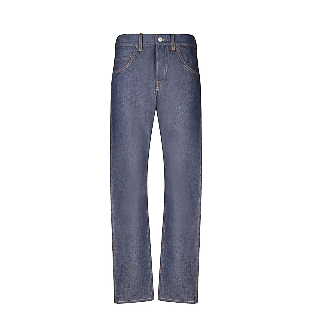 Gucci Klassieke Denim Jeans voor Dagelijks Gebruik Blue Heren