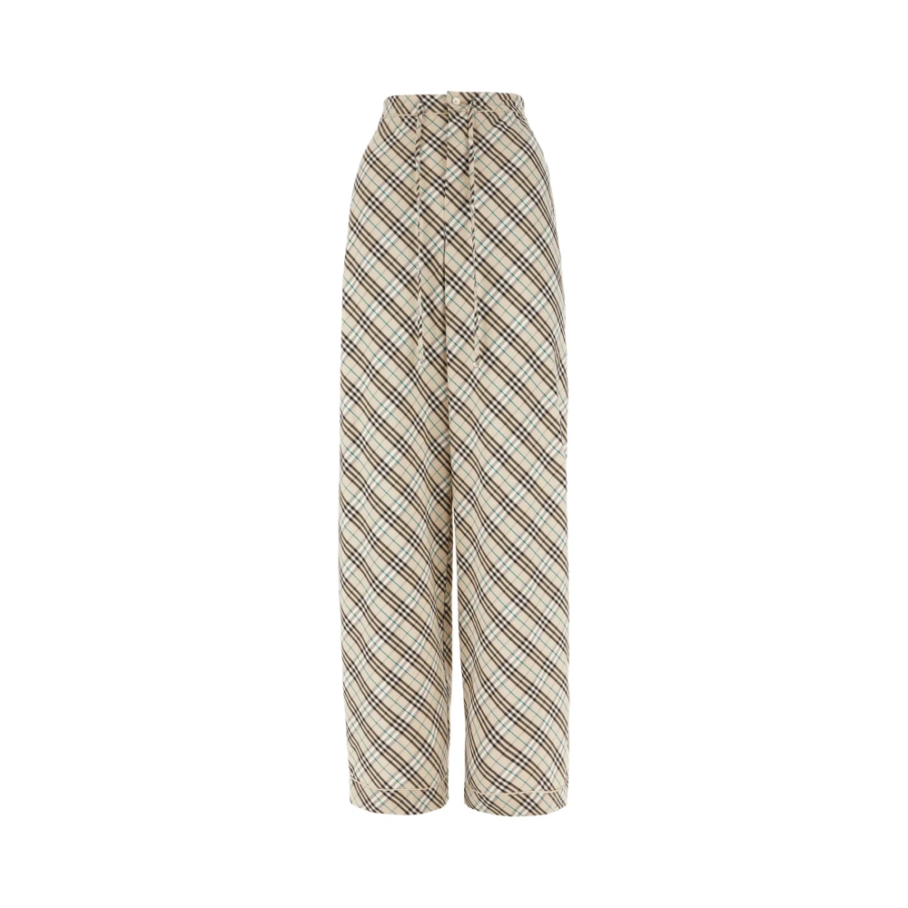 Burberry Stijlvolle Broeken voor Mannen en Vrouwen Beige Dames