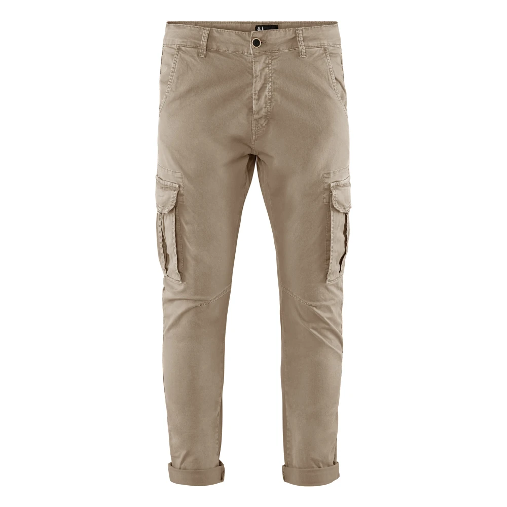 Bomboogie Uomo Beige Pantaloni, W29, New,
