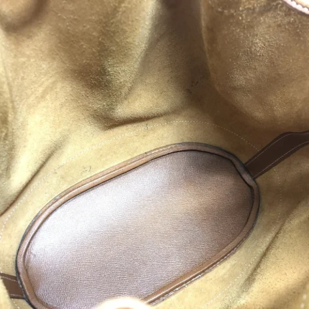 Hermès Vintage Pre-owned Leather shoulder-bags Brown Dames