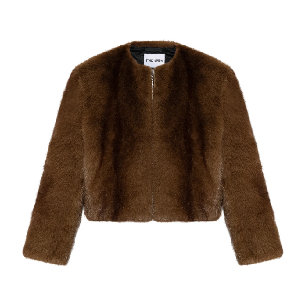 Stand Studio Faux fur Karly Brown Dames