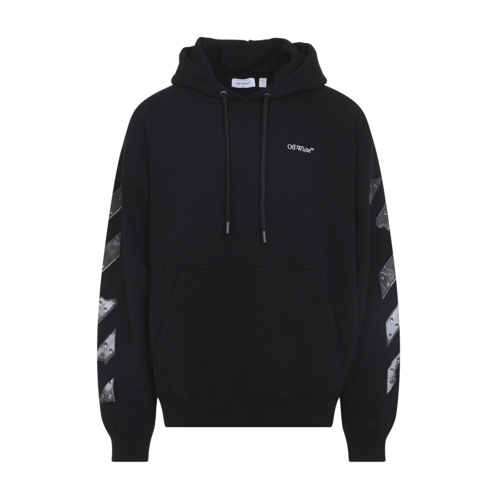 off white black hoodies