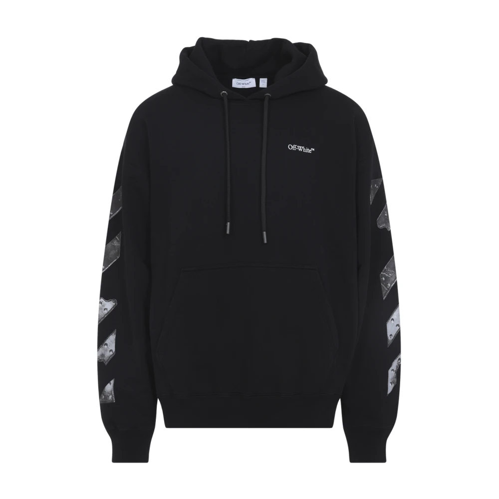 Off White Men's Black Metal Arrow Skate Hoodie - Hoodies - Xl - Sweatshirts & Hoodies