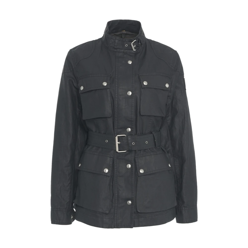 Belstaff Zwarte Field-Jacket voor Vrouwen Black Dames
