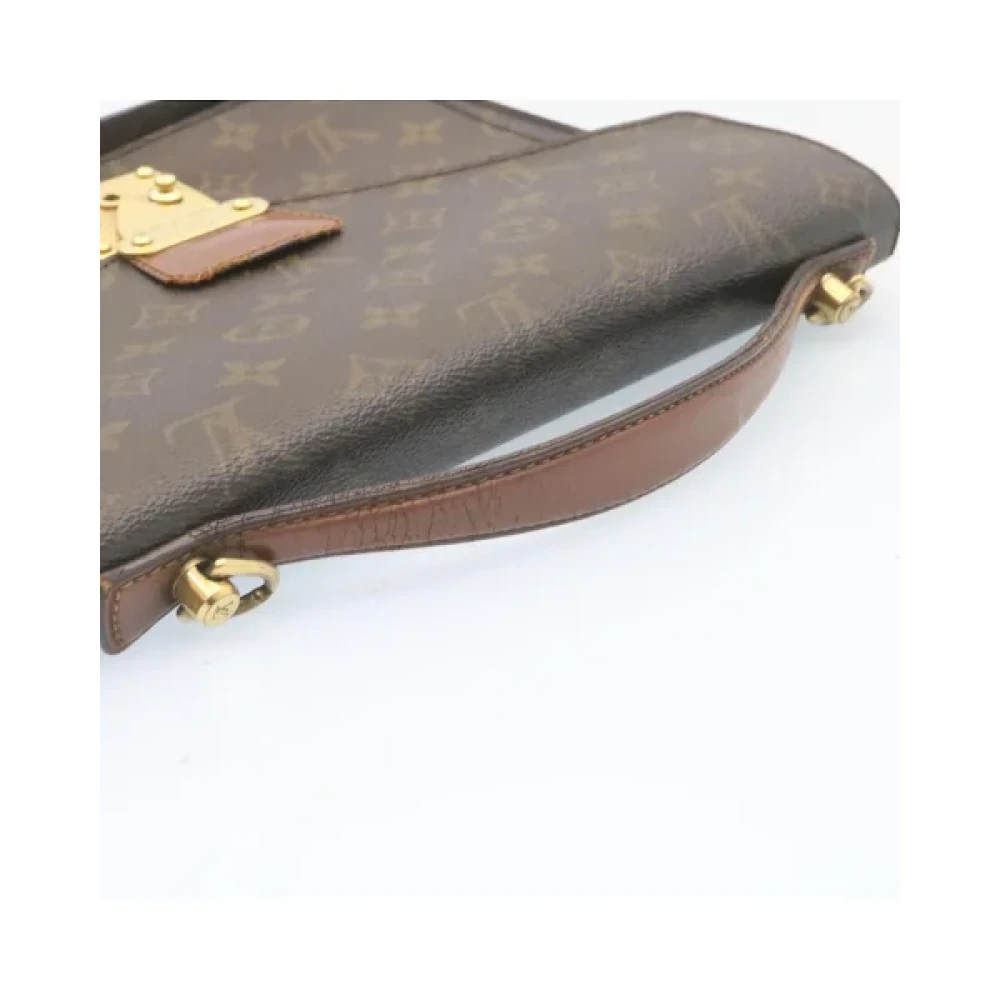 Louis Vuitton Vintage Pre-owned Canvas louis-vuitton-bags Brown Dames