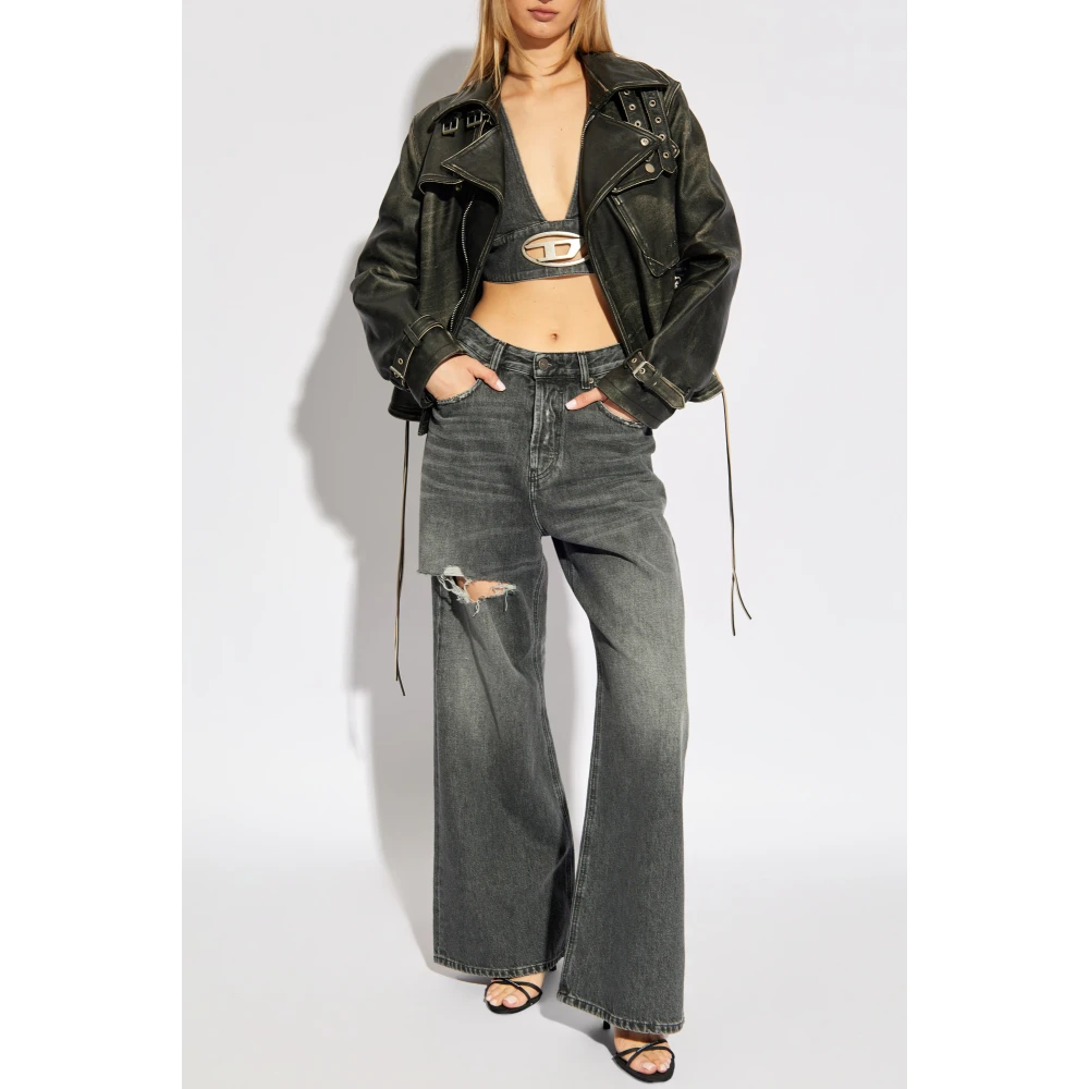 Diesel Top `De-Elly-S` Gray Dames