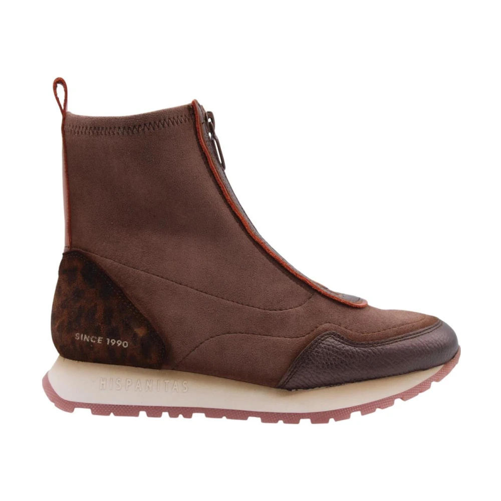 Hispanitas Dunstable Sneaker Dames Schoenen Bruin