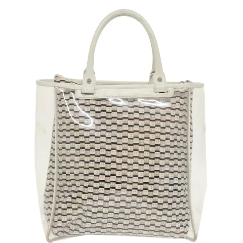 Bally Pre-owned Canvas handbags Gray Dames