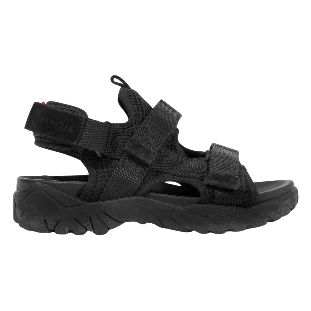 Moncler Trailgrip Vela Sandals - Unisex - Kids Sandals - Black - 32 Eu - Kids