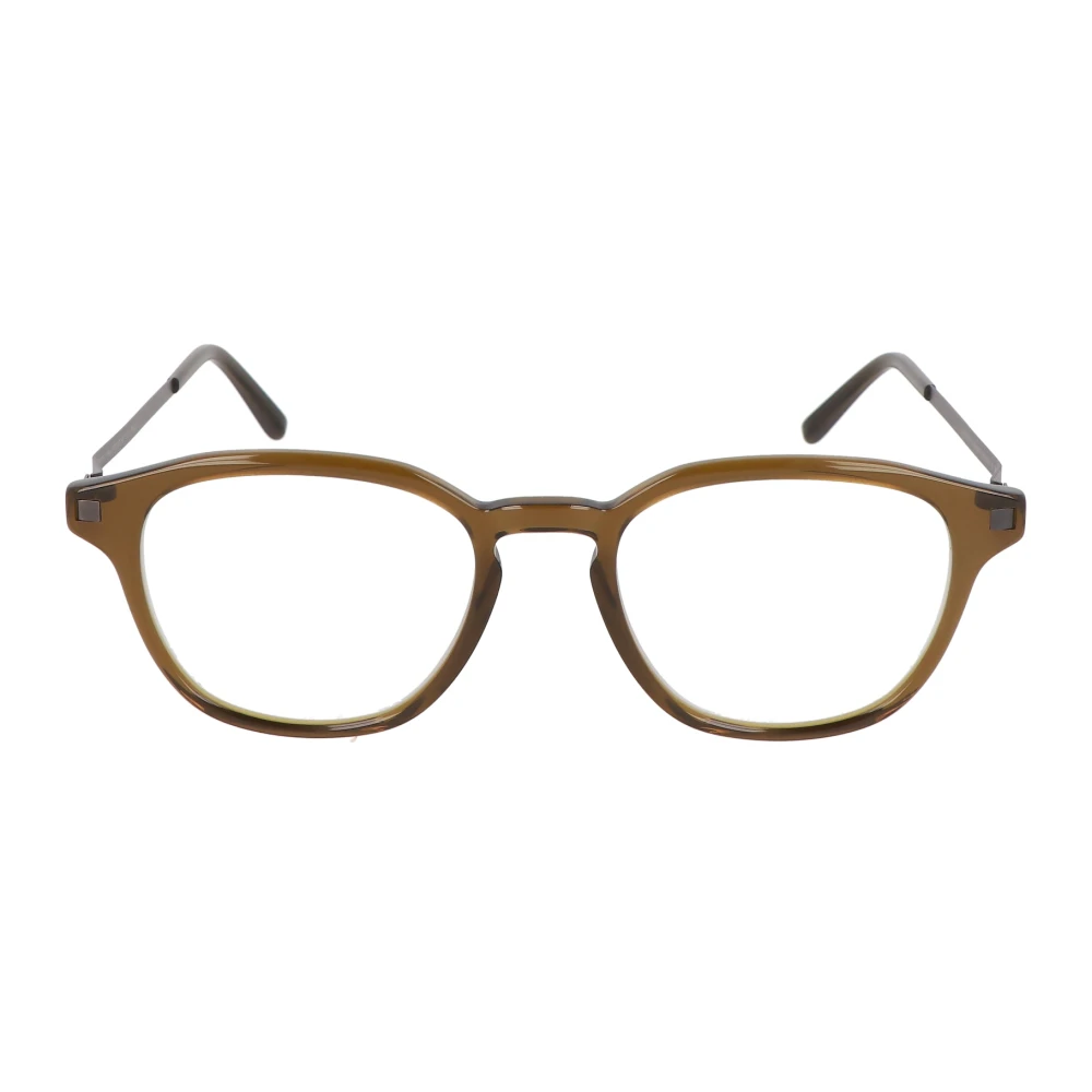 Mykita Moderne vierkante brilmodel Pana Brown Unisex