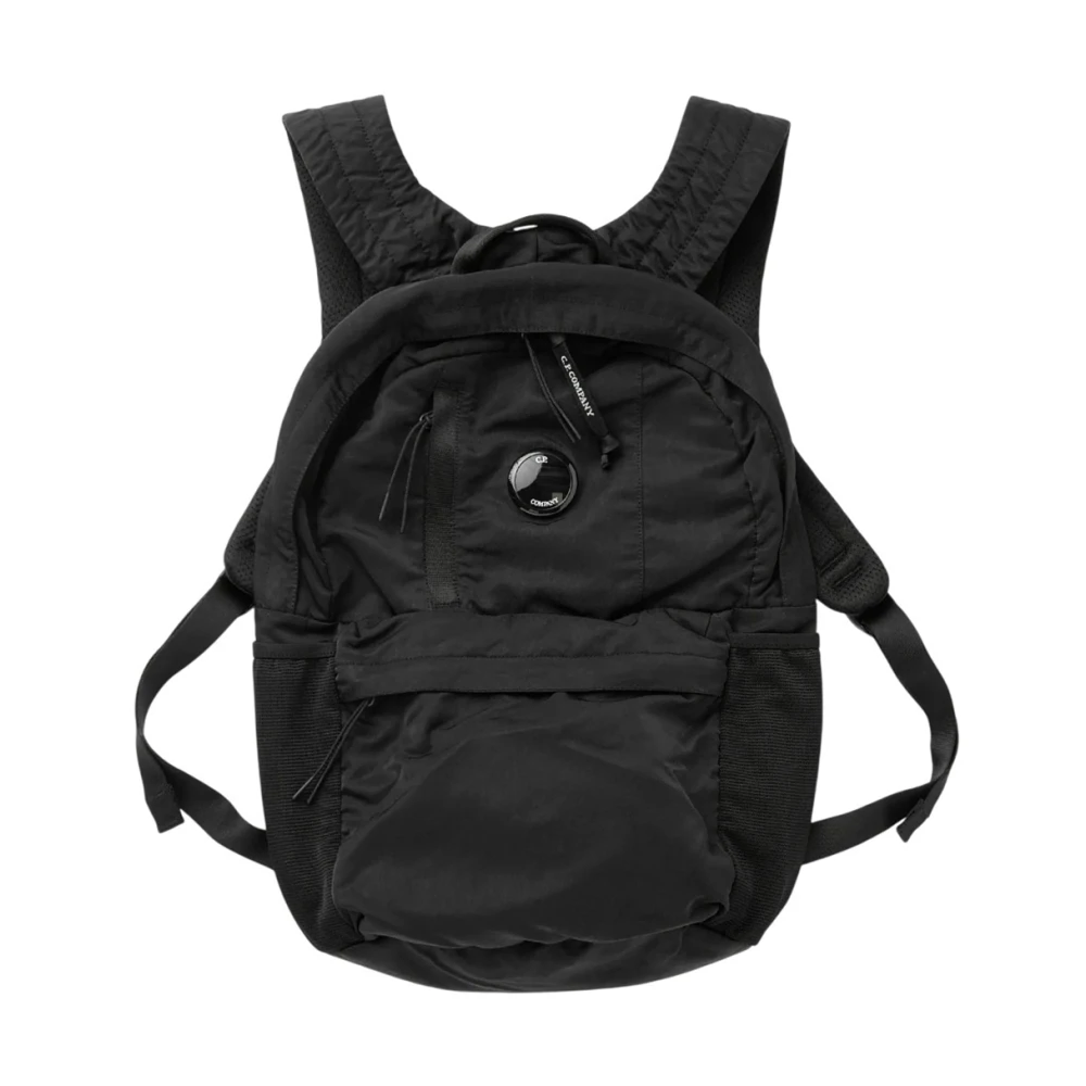C.P. Company Functionele Rits Rugzak Black Heren