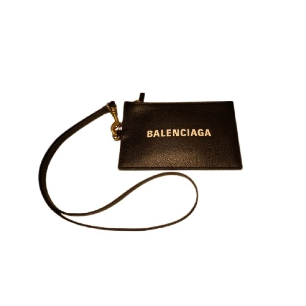 Balenciaga Korthållare Svart Unisex